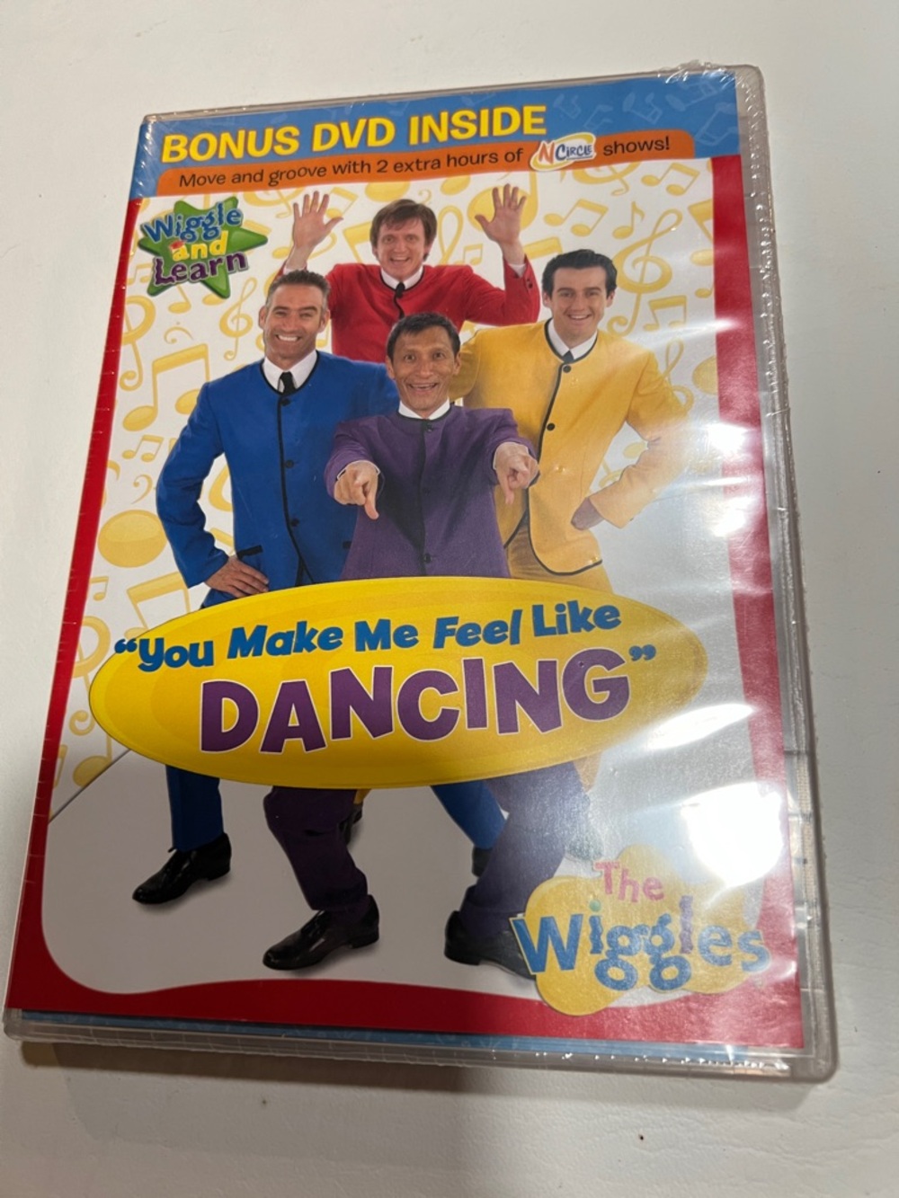 The Wiggles "You Make Me Feel Like Dancing" DVD - Multi (Bonus DVD Inside) NEW 🆕